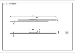 Globo 67342-24D - LED Stropné svietidlo KIRINA LED/24W/230V 3000K čierna