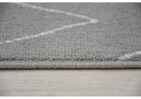 Luxusný kusový koberec Korina šedý 200x290cm