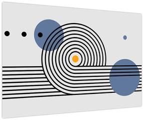 Obraz - Minimalistická abstrakcia N⁰1 (90x60 cm)