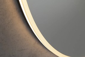 Sapho Sapho, VISO guľaté zrkadlo s LED osvetlením, ø 80cm, dotykový senzor, 2700-6500K, VS080S