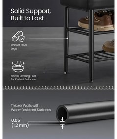 Botník ANDOR čierny