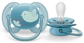 Dojčenský cumlík Ultrasoft Premium Avent 6-18 mesiacov vtáčik