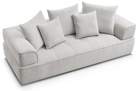 Svetlosivá ženilková pohovka 237 cm Whesley – Bobochic Paris