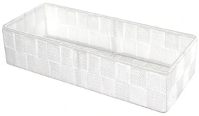 Compactor Úložný organizér do zásuvky Compactor TEX - košík L, 30 x 12 x 7 cm, biely, L