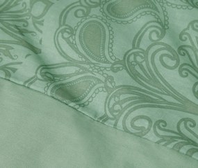 Posteľná bielizeň renforcé, mandala, zelená, štandardná veľkosť