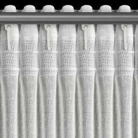 ZÁCLONA NA PÁSKE ROSALY 140X270 CM KVETY