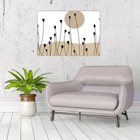 Obraz - Grafická lúka N⁰2 (70x50 cm)