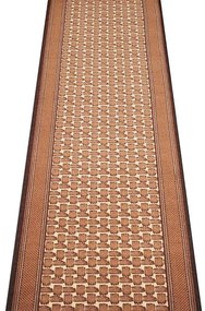 Kusový koberec GRENOBLE hnedá 67 x 150 cm