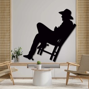 SENTOP | Elegantný drevený obraz na stenu - KOVBOJ | SENTOP PR0437 plywood