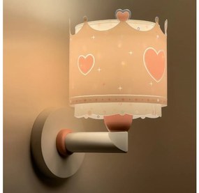 Dalber 61109 - Detské nástenné svietidlo LITTLE QUEEN 1xE27/60W/230V