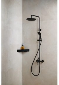 KFA Armatura 5036-910-81 - Sprchová sada s batériou MOZA mosadz/matná čierna