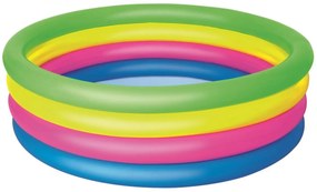 BESTWAY Detský nafukovací bazén BESTWAY Rainbow Colors 1.57 / 46cm