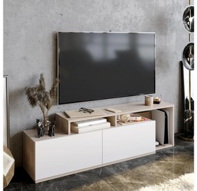 TV stolík/skrinka Neru (cordoba + biela) . Vlastná spoľahlivá doprava až k Vám domov. 1102389