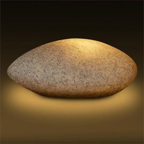 Shiny Nugget, záhradné svietidlo, vo forme kameňa, vonkajšia lampa, granit