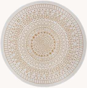 Okrúhly obojstranný koberec do interiéru/exteriéru Porto