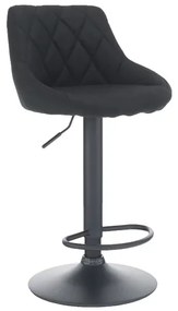 Barová stolička Terkan - čierna