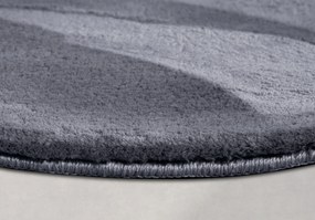 Villeroy & Boch, Kusový koberec Villeroy & Boch 106162 Grey kruh, 200x200 (priemer) kruh, šedá, obývacia izba