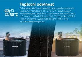 Marimex | Ochladzovacia kaďa 125x75x77 cm s kartušovou filtráciou | 11650054