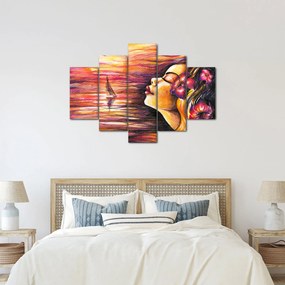Obraz - Spomienky na leto (150x105 cm)