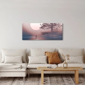 Obraz - Zamilovaný pár (120x50 cm)