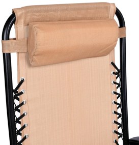 Zahradní lehátko Orion Zero Gravity béžové