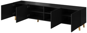 Cama Čierny TV stolík Pafos 4D
