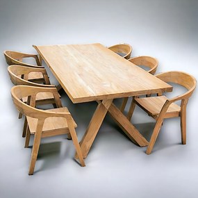 Stôl z nového TEAKU + ISABELLA set kresiel