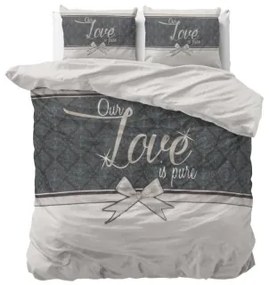 Sammer Jedinečné romantické posteľné obliečky v bielej farbe 160x200 cm 5908224094360 160 x 200 cm