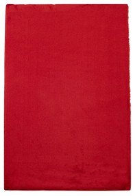 Dekorstudio Kožušinový koberec do kúpeľne TOPIA mats - červený Rozmer koberca: 67x110cm