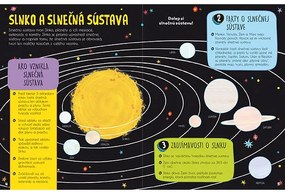 Samolepková knižka-svieti v tme Vesmír