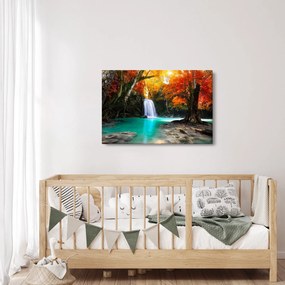 Obraz - Smaragdová lagúna (90x60 cm)