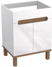 Kúpeľňová skrinka OVO biela 60