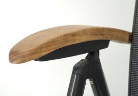 Doppler CONCEPT YELMO FSC® 4+1 - záhradná sedacia súprava (hliník/teakové drevo)