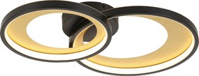 XXXLutz STROPNÉ LED SVIETIDLO, 55/35/8,5 cm Novel - Online Only bytové doplnky - 008227153202