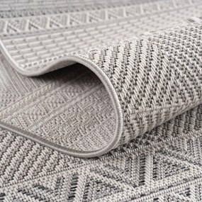 Sivý vnútorný a vonkajší koberec 140x200 cm Desert 1302 – Ayyildiz Carpets