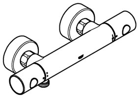 GROHE 34773000 - Termostatická sprchová batéria PRECISION GET DN 15 lesklý chróm