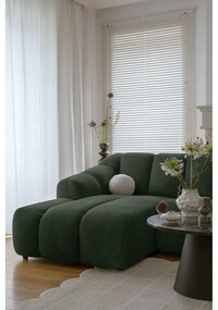 Tmavozelená rohová pohovka (pravý roh/do tvaru "U") Shell – Miuform