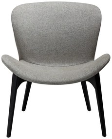 Sivé kreslo z textílie buklé Paragon – DAN-FORM Denmark