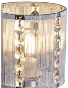 Globo 15091W - Nástenné svietidlo WALLA 1xE14/40W/230V chróm