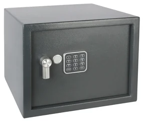 Nábytkový sejf RS 30, s elektrickým zámkom, sivá