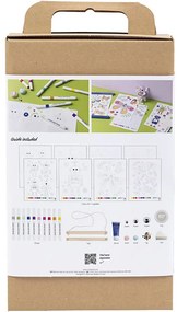 Kreatívna sada Craft Kit Colouring Butterfly & Robot