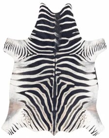 Koberec imitácia kože Zebra G5128-1 biela-čierna