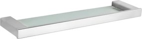 Mexen príslušenstvo, Pavo sklenená polička, chrómová, 7030437-00