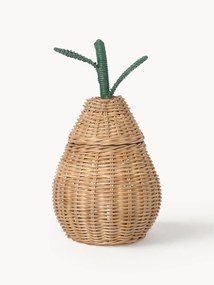 Ručne vyrobený ratanový úložný košík Pear