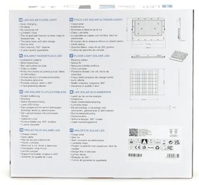 Aigostar - LED stmievateľný solárny reflektor LED/200W/3,2V IP65 + DO
