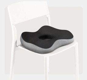 Gélový podsedák na stoličku ERGO2 B2B - sivá/čierna