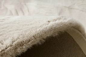 Koberec TEDDY NEW sand 52 béžový, kruh