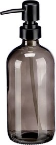Arte Regal Dávkovač na jar/mydlo/šampón/kondicionér - 0,5l, čierne sklo
