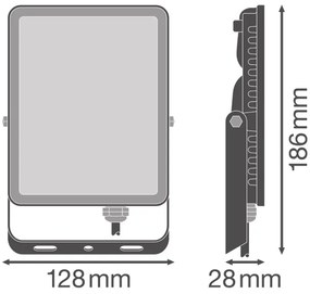 Ledvance - LED Vonkajší nástenný reflektor FLOODLIGHT LED/30W/230V 6500K IP65