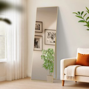 Zrkadlo Benicia 160x50 cm - zlaté lesklé